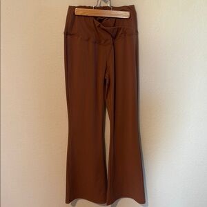 Women's Brown Flared Pants